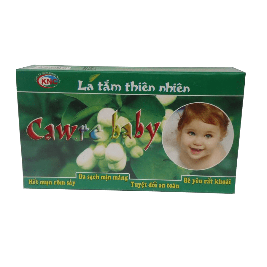 Lá tắm thiên nhiên CawreBaby