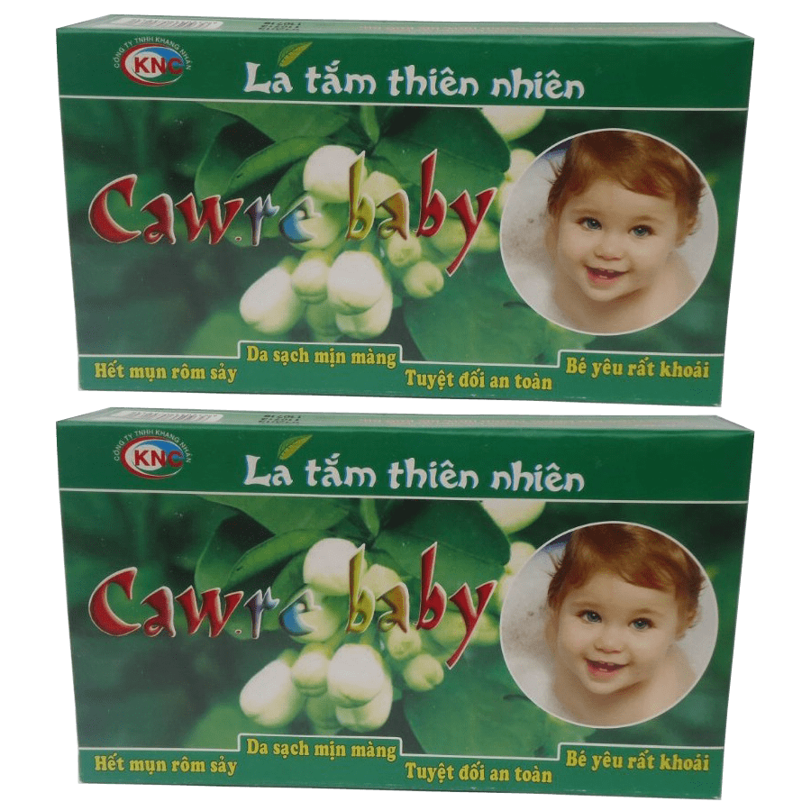 Lá tắm thiên nhiên CawreBaby