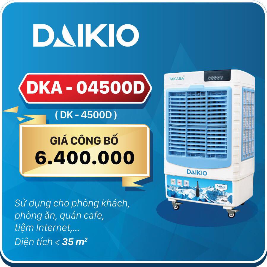 Máy làm mát không khí DaikioSan DKA-04500D