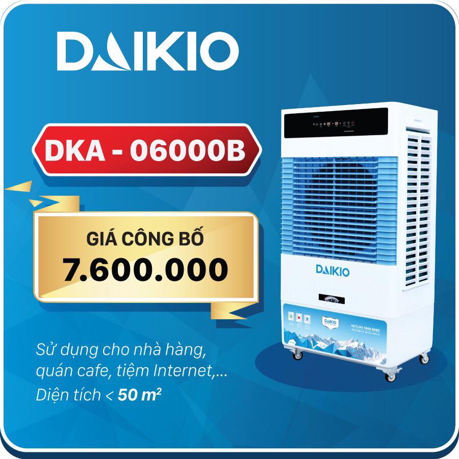 Máy làm mát không khí Daikio DKA-06000B