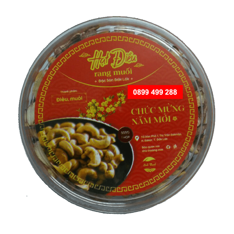 Hạt điều rang muối vỏ lụa