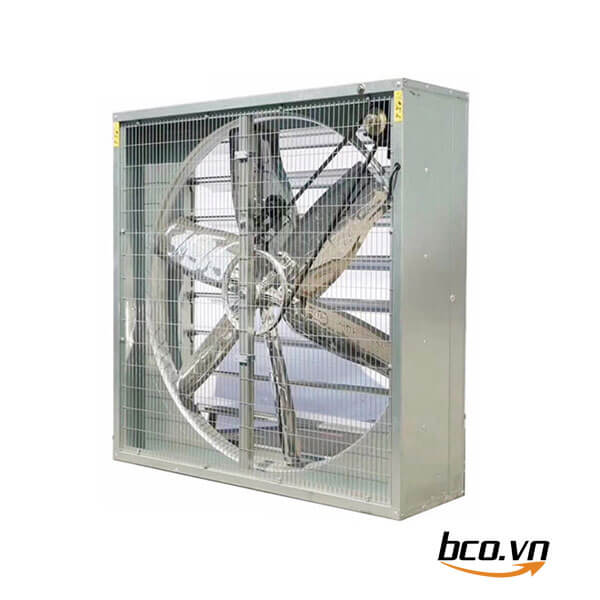 Quạt thông gió công nghiệp vuông cánh INOX Hawin HSW-1220