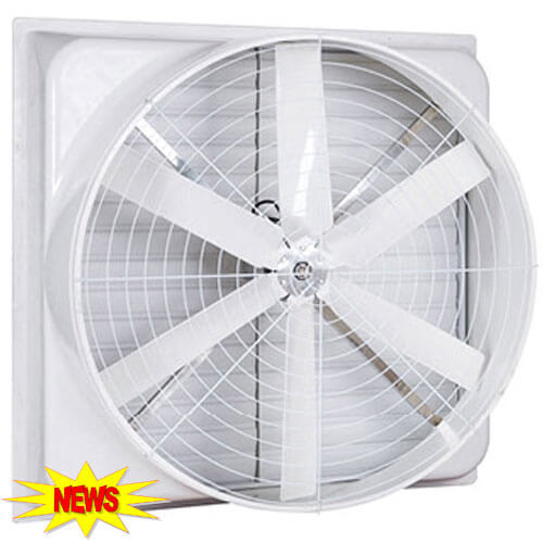 Quạt thông gió vuông gián tiếp Composite Soffnet DFC 122