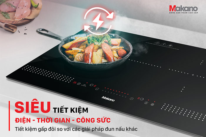 Bếp từ đôi Makano MKT-200002