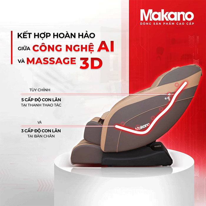 Ghế Massage Makano MKGM-10001
