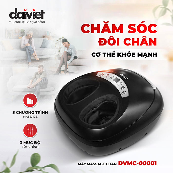 Máy massage chân Đại Việt DVMC-00001